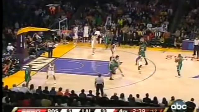 NBA: Boston Celtics @ Los Angeles Lakers Christmas Day 2008 Final 6 Minutes смотреть онлайн