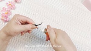 Сакура из атласных лент своими руками МК | DIY Sakura Flowers from Satin Ribbon