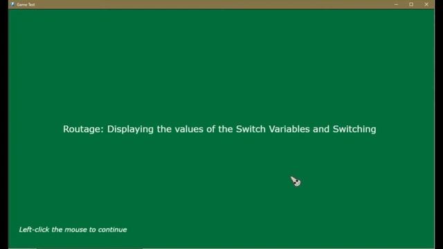 Visual Novel Maker - Tuto : Switch смотреть онлайн