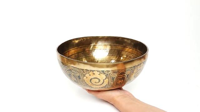 Кованая поющая чаша «Etching Carving» IK 010 смотреть онлайн