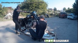 Распаковка и сборка мотоцикла Royal Enfield Bullet 500