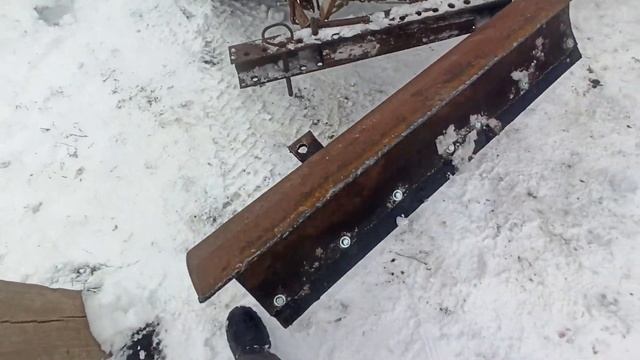 лопата отвал для снега на минитрактор своими руками #Sanek23rus #PRO100еРешение #БЕЗтокаря смотреть онлайн