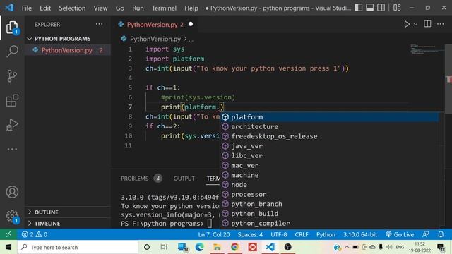 How to Check Python version using program| how to know python installed date | Python Tutorial