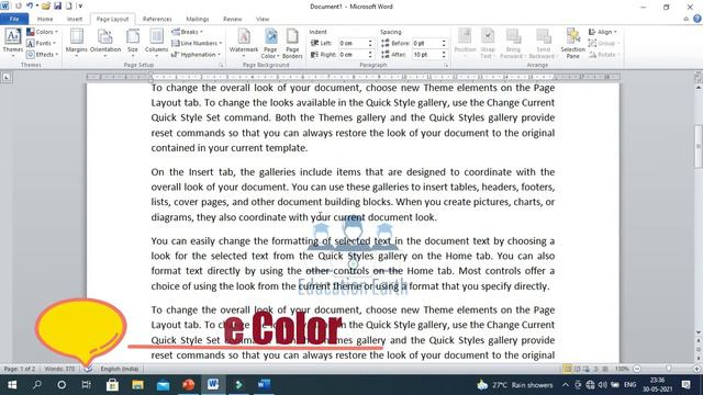 MS Word - Insert Watermark , Page Color & Page Border ms word class7 👌😀😀👌 смотреть онлайн