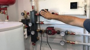 Тепловой насос ATMOTERM PF-030 воздух-вода для отопления дома 140 м2