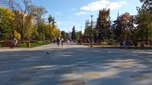 Луганск сегодня, Сквер "Молодой Гвардии" после реконструкции, 21 сентября 2023