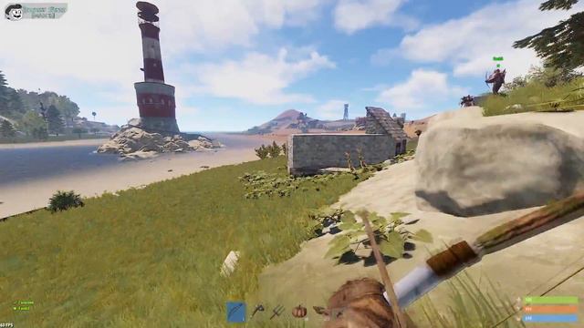 Знакомство с растерами. Печальный конец. Меня снова зарейдили ? Rust | Раст смотреть онлайн