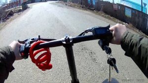 Kugoo C1 Plus | поездка на работу | Не хватило батареи доехать до работы! | Проехал всего 29 км!