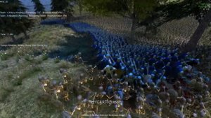 Армия нежити против 1000 рыцарей. Ultimate Epic Battle Simulator # 1