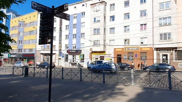4К Калининград - Ленинский проспект#калининград#кёнигсберг#отдыхвкалининграде
