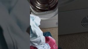 Сушильная машина Candy CS C10DBGX-07 результат сушки.