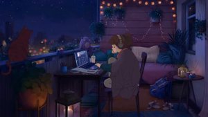 24/7 музыка для учебы [ lofi hip hop radio ] музыка для концентрации внимания и отдыха