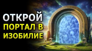 Открой Портал в Изобилие / Прими Богатство, Удачу и Процветание / Слушай Сейчас