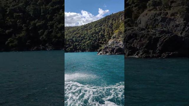 El agua más turquesa: Lago Puelo, Chubut, Argentina ❣️.