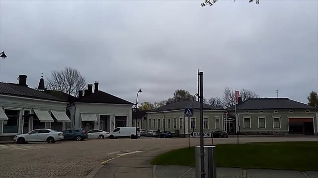 Прогулка по городу Хамина, Финляндия смотреть онлайн