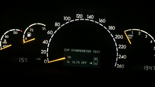 Как полностью отключить ESP ABS на Mercedes w220 смотреть онлайн