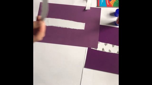 «Берёза»в технике обрывная аппликация от Овсянниковой Натальи Владимировны смотреть онлайн