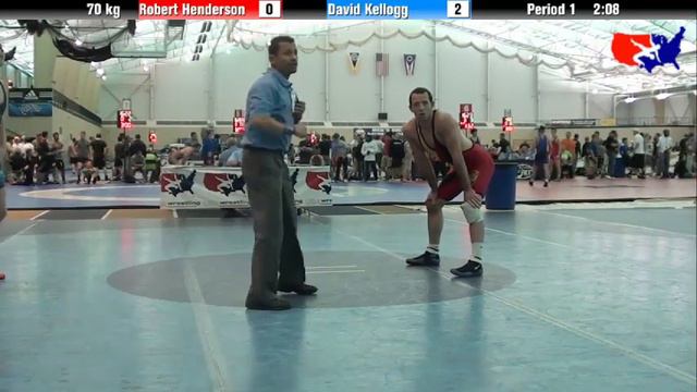 Robert Henderson vs. David Kellogg at 2013 ASICS University Nationals - FS смотреть онлайн