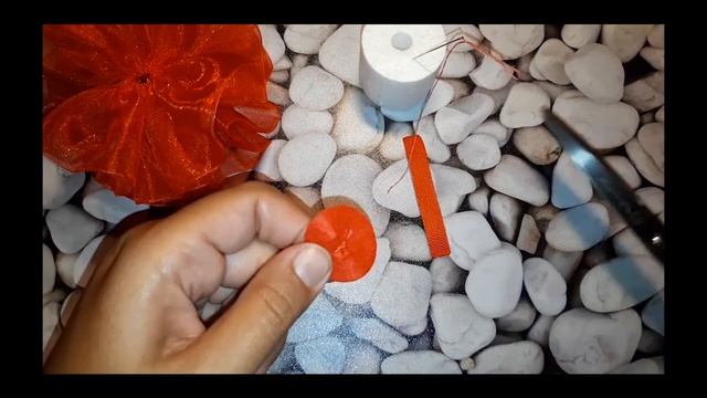 МК бантики из ОРГАНЗЫ 5 см//Самые простые бантики//DIY