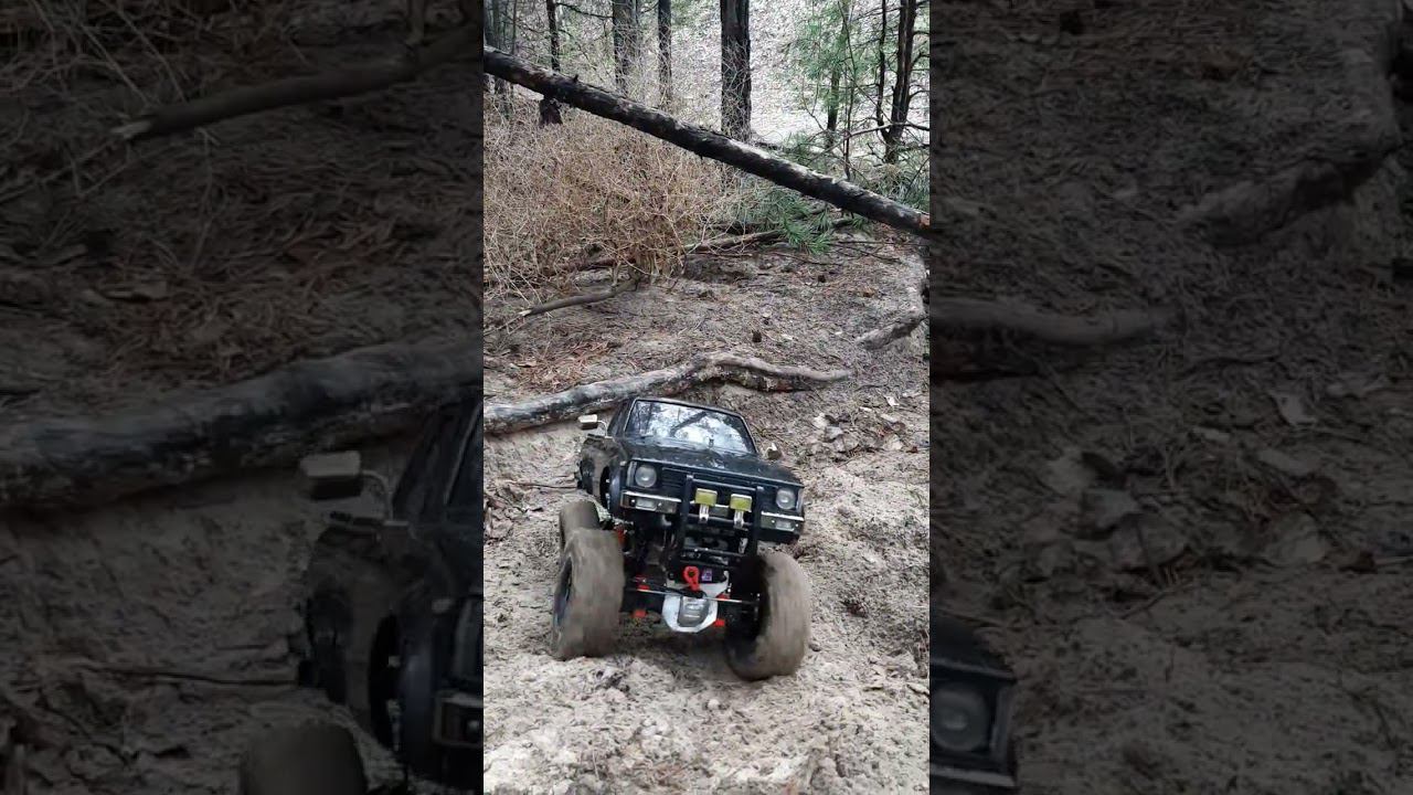 Tamiya на бархатныжх тягах #rc #rcscale #offroad #tamiya