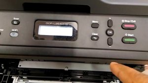 Brother DCP-L2540DW printer ink toner/ drum cartridge light reset