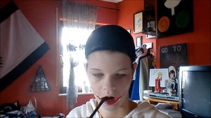 Jeff The Killer make-up (cheap/easy) Cosplay