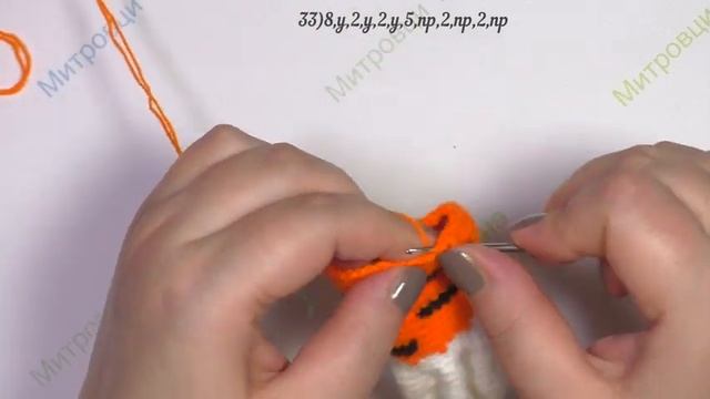 Вяжем символ 2022 года.Тигр крючком (1 часть) смотреть онлайн