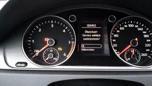 Как сбросить сервисный интервал на Passat B7