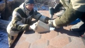 Приспособление для удобства монтажа Гибкой черепицы