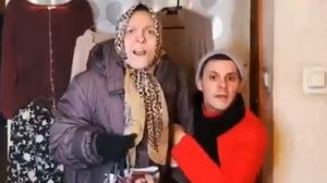 Бабушка и внук "Рынок"