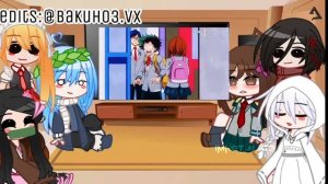 Anime characters React to each other ll GCRV ll MHA ll Ochaco Uraraka