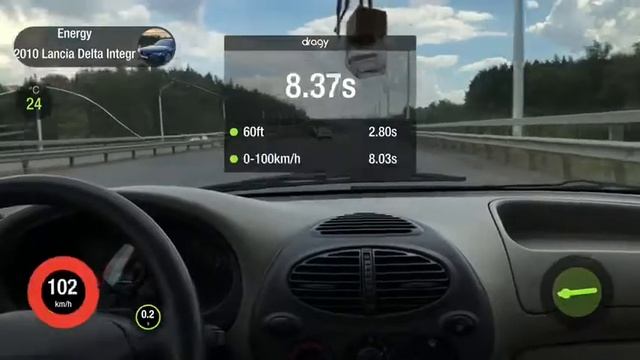 Калина Турбо 8 клапанов 204 л.с. разгон до ста. смотреть онлайн