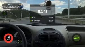 Калина Турбо 8 клапанов 204 л.с. разгон до ста.