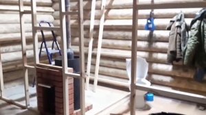 Одноэтажный Шале из бревна с сауной, всего за 400 000 рублей.