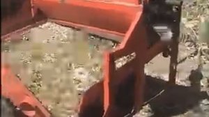 молотилка для подсолнечника с двухсторонним шнеком