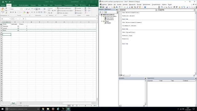 Manipular filas y columnas en Excel con VBA - Capitulo 275 смотреть онлайн