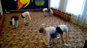Тренировка по ОФП под музыку детский сад 5-6 лет