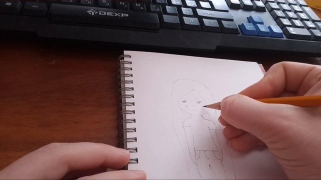 Нарисовать Девочку С Длинными Волосами / Draw A Girl With Long Hair смотреть онлайн