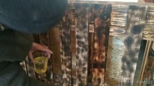 Барная стойка из паллет