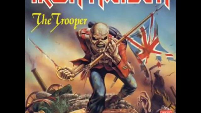 The Trooper backing track with vocals and guitar harmonies смотреть онлайн