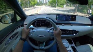 BETTER Than GV60-- 2023 Genesis GV70 Electrified POV Test Drive_Review