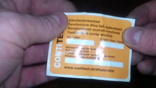 Ремень ГРМ. Ошибся на 1зуб. Будьте внимательны. смотреть онлайн