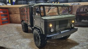 Обзор Газ66 от #crossrc модель #gc4m командный пункт