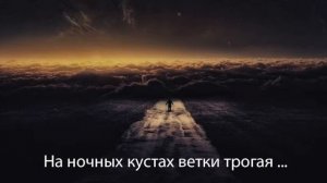 На ночных кустах ветки трогая... (Юлий Ким)