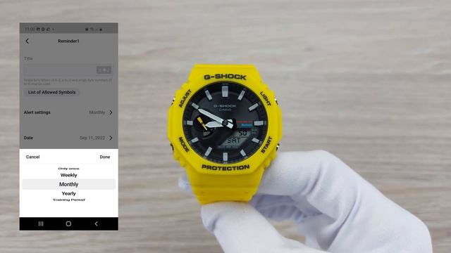 Солнечный октагон / Casio GA-B2100C-9A смотреть онлайн