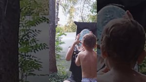 Лето 2021 Жара, как мы спасались от 35° жары)  Холодная вада из колодца