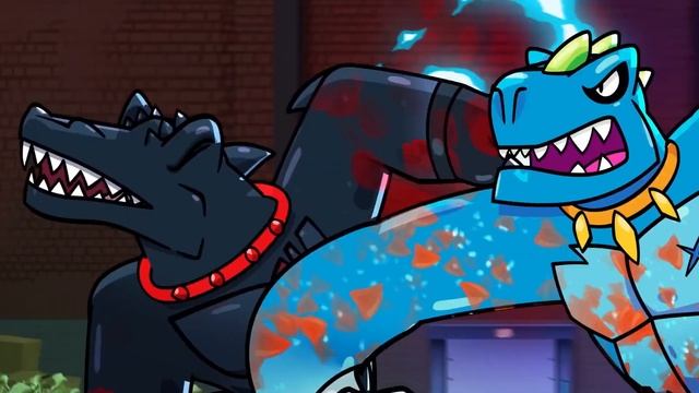 Шредс против Тайро/ Герои Гуджитсу Эпизод 5/ Heroes of Goo Jit Zu смотреть онлайн