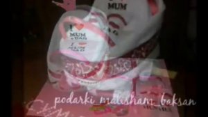 Подарки для малышей. Коляска из памперсов.