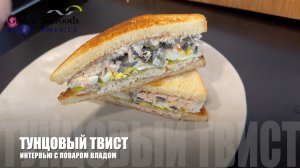 Tuna Sandwich with Smoked Sablefish by Chef Vlad Global Seafoods Fish Market and Cooking Show