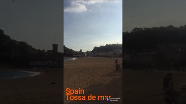 Испания.Тосса де мар в октябре 2021/Tossa de mar.Spain #shorts